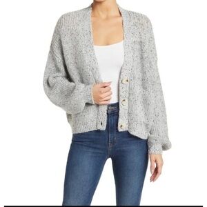 BB Dakota by Steve Madden | Gray Speckled Sweater